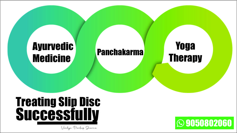 Treating slip disc